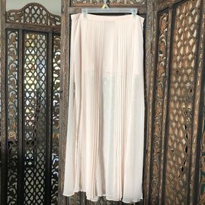 Sheer Maxi Skirt Zara